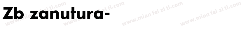 Zb zanutura字体转换